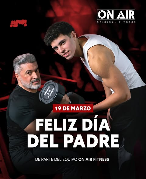 A todos los padres que están ahí en cada paso, en cada logro y en cada esfuerzo: gracias por ser ejemplo de fuerza, constancia y corazón. Hoy celebramos a quienes inspiran dentro y fuera del entrenamiento. 

Feliz Día del Padre ❤️
