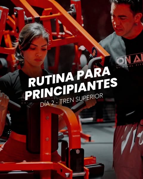 Seguimos con el segundo día de la serie de entrenamientos para principiantes, pensados para que empieces fuerte, seguro y con buen ritmo.
Hoy toca upper body superior 💪🏼

Activa tu cuerpo, calienta bien y prepárate para tu segundo día de rutina. 🔥
👉 Guarda este vídeo y úsalo en tu próximo entreno.

🔴 SPORT I MUSIC I DESIGN 🔴