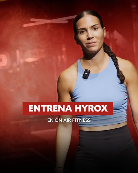 💪 ¿Preparando tu próximo HYROX? En ON AIR Fitness tenemos los espacios diseñados para que entrenes exactamente como vas a competir.
Entrenamiento híbrido: fuerza + cardio + estaciones funcionales, todo en un mismo lugar y con el equipamiento que te vas a encontrar el día de la competición.
Aquí no improvisas, entrenas con propósito. 
¿Vienes a conocer nuestras instalaciones? Te esperamos 🙌