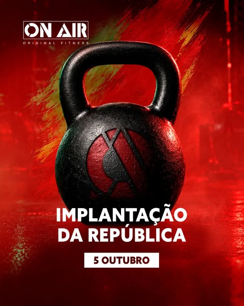 Hoje, 5 de outubro, Dia da Implantação da República, estamos abertos das 8h00 às 20h00. 🕗
Ainda vais a tempo: passa por cá, aquece e dá o teu máximo. Estamos à tua espera! 🔥