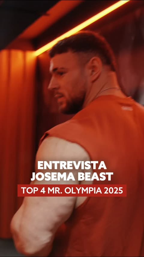 Esto es solo un trozo de entrevista. 🎬
La entrevista completa con @josema__beast, Top 4 del Mr. Olympia 2025, ya está disponible en YouTube.

▶️ Entrevista completa en YouTube, link en bio.
🔔 Suscríbete para no perderte la próxima.
